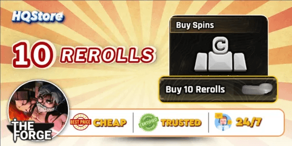 10 Rerolls