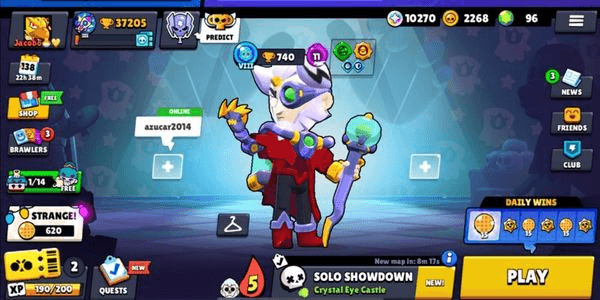 Gambar Product Brawl Star - Trophy 37205  - 35 Max Brawl - 33 Hyperchanged - Collection Pins Totals 424 - 315 skin - 96 all brawl Star Rere Account