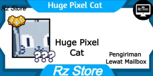 Huge Pixel Cat