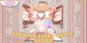 Crowned Court Waltz Bodice