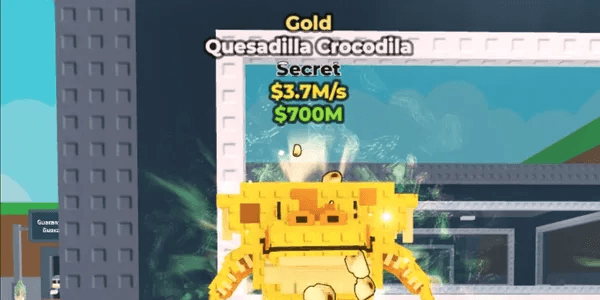 Gold Quesadilla Crocodila