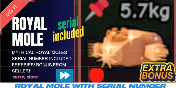 "Royal Mole | Dig it"