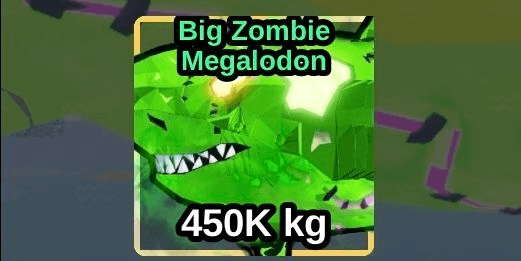 Gambar Product Big Zombie Megalodon - Fish It!