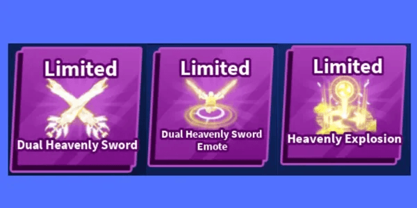 Dual Heavenly Sword set