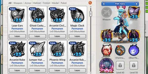 Gambar Product Lost Saga Orign Valofe Herper's account is busy