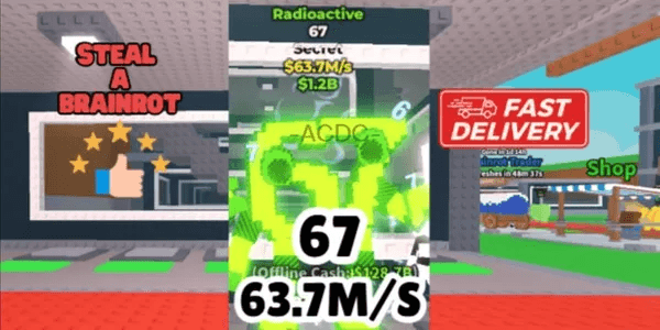Radioactive 67 (Six Seven) 63.7M/s