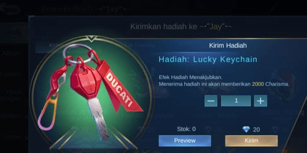 Gambar Product Lucky Keychain