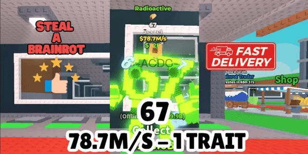 Radioactive 67 (Six Seven) 78.7M/s