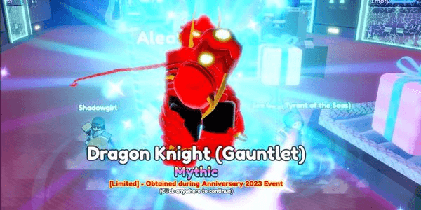 Gambar Product Dragon Knight (Gauntlet) - Anime Adventures