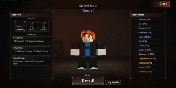 Gambar Product Dwarf | Starter Account