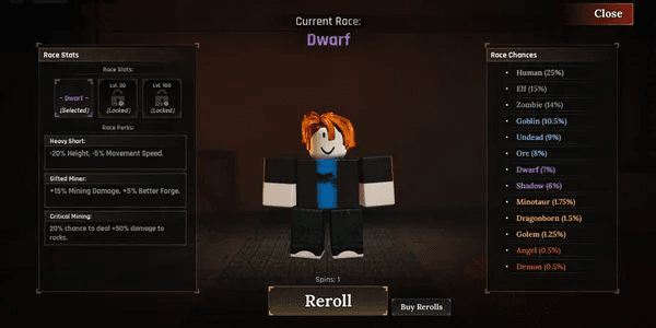 Dwarf | Starter Account