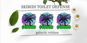 Galactic Trititan-Skibidi tower defense (COSMIC)