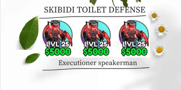 Executioner speakerman-Skibidi tower defense (COSMIC)