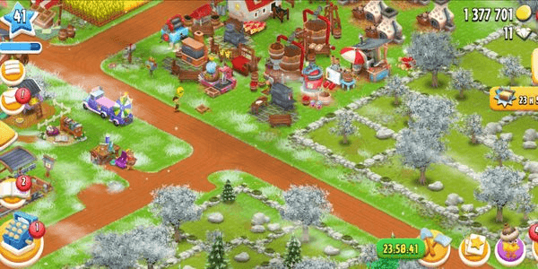 Gambar Product AKUN FARM HAY DAY LEVEL 40+