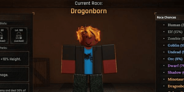 Gambar Product AKUN THE FORGE RACE DRAGONBORN! COCOK UNTUK PEMULA