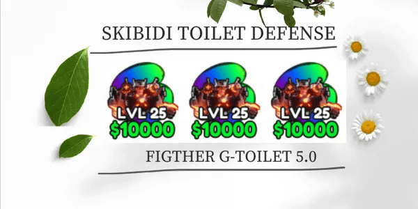 FIGTHER G-TOILET 5.0 -Skibidi tower defense (ASTRAL)