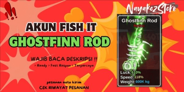 Gambar Product Akun Fist it - GHOSTFINN ROD