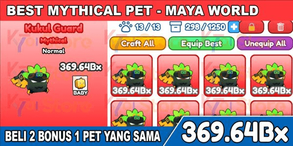 Gambar Product Kayak Racing | Pet Mythical Terbaik Dunia Terbaru | Balapan Kayak | Via Trade | BACA DESKRIPSI!