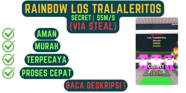 Gambar Product Rainbow Los Tralaleritos