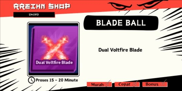 Gambar Product Dual Voltfire Blade