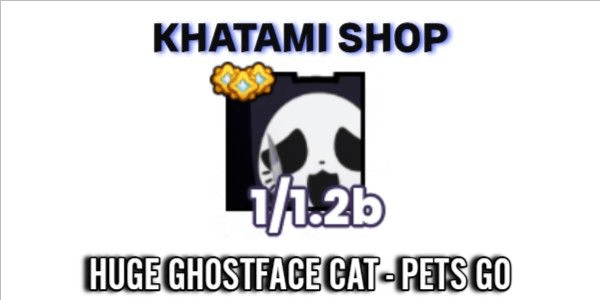 Gambar Product Huge Ghostface Cat