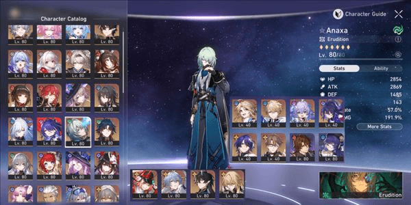 Gambar Product 26 Limit Firefly E2 Yanqing E6 Phainon Anaxa The Herta Acheron Cerydra Cyrene Sunday Robin Ruan Mei E2 Sparkle Tribbie Rappa Lingsha Fugue Jade