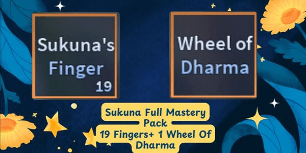 Gambar Product Sukuna Full Mastery Paket/Package