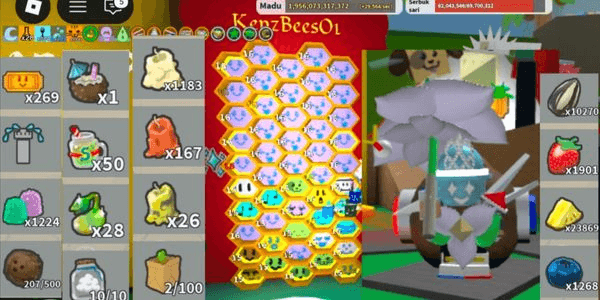 Gambar Product Blue Hive Mid - Late Game - Bee Swarm Simulator