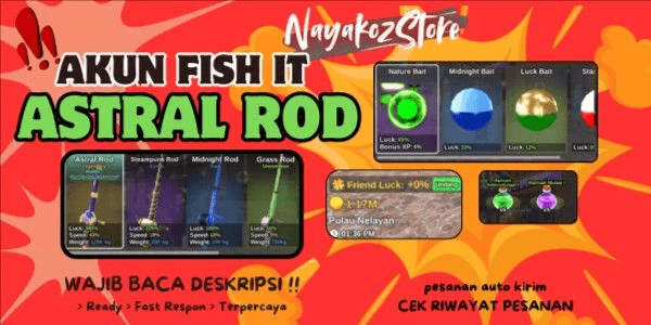 Gambar Product Akun Fist it - ASTRAL ROD