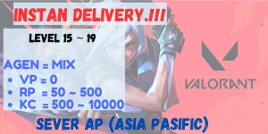 Valorant AP | LVL 15 - 19 | All Details Changeable