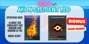 Element Rod Account + Singularity Bait