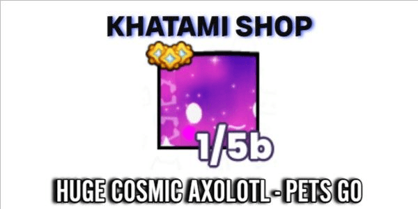 Gambar Product Huge Cosmic Axolotl