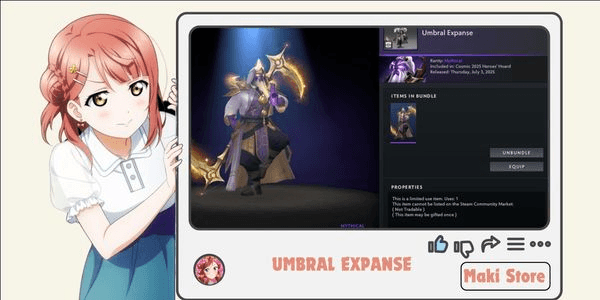 Gambar Product Umbral Expanse (Void Spirit Set) Collector Cosmic 2025