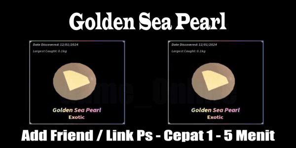 Gambar Product Golden Sea Pearl (Crafting)