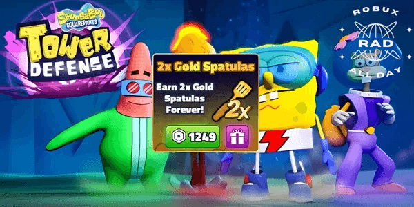 2x Gold Spatulas
