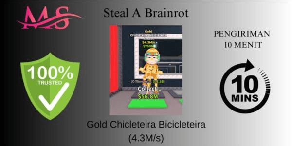 Gambar Product Gold Chicleteira Bicicleteira