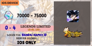 Akun Dragon Ball Legends Global [IOS] - 3