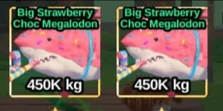 Big Strawberry Choc Megalodon