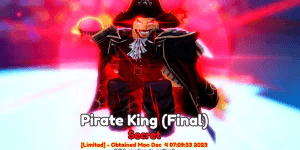 Roger (Pirate King) EVO Anime Adventure