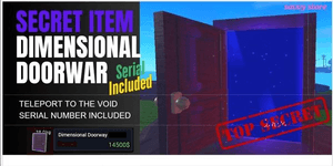 Secret Item Dimensional Doorway | Dig It RBL