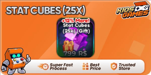 Gambar Product Stat Cubes x25