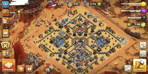 Gambar Product COC TH 18 GG Base & TROPS READY TO USE Safe Supercell ID | Great Defense | VISIBLE | VERY CHEAP & AWESOME | IOS & ANDROID