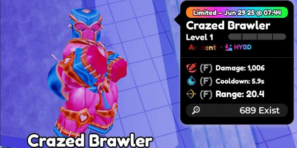 Gambar Product Crazed Brawler (UNEVO)