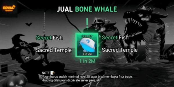 Gambar Product Bone Whale