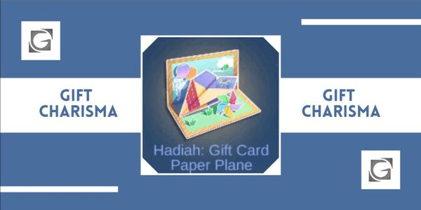 Gambar Product Gift Card Paper Plane