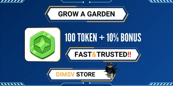 Gambar Product 100 Token's Grow a Garden (Via Trade)