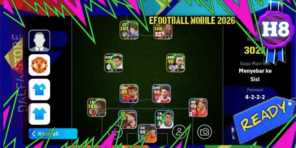 Gambar Product SPD3#EFOOTBALL ACCOUNT COLLECTIVE STRENGTH 3000++
