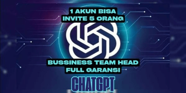 Gambar Product ChatGPT Bussiness Team Head Full Garansi