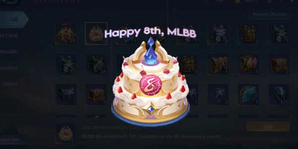 Gambar Product 8th Anniversary Cake