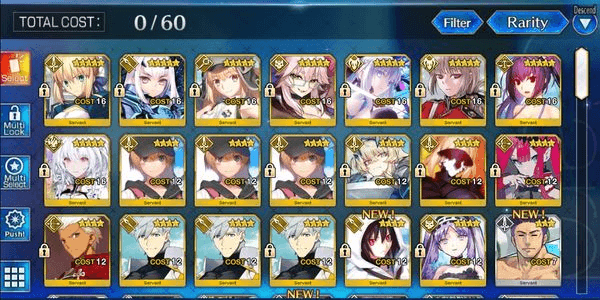 Gambar Product [NA][Starter] Melusine + Castoria + Koyanskaya + Morgan + Skadi Summer + Lady Avalon